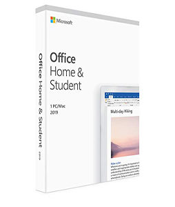 Microsoft Office Home and Student 2019, One-Time Purchase - Lifetime Validity, 1 Person, PC or MAC