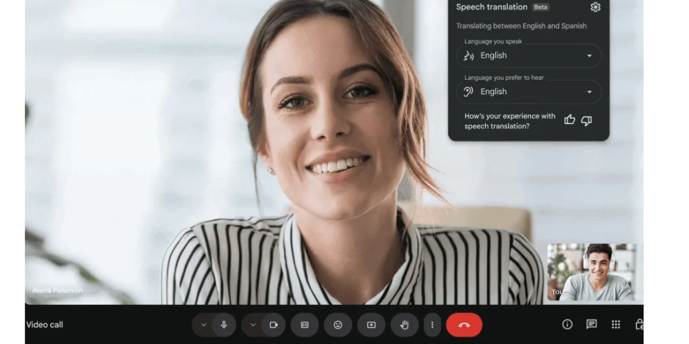real time video call translation